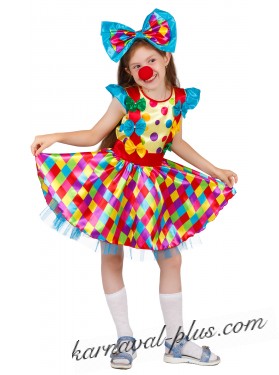 Карнавальный костюм Клоунесса, детский